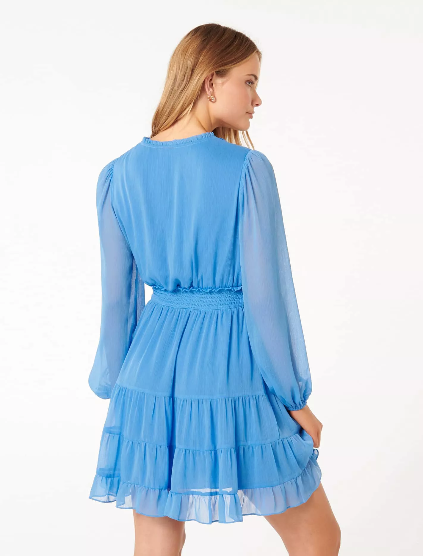 Adley Ruffle Mini Dress