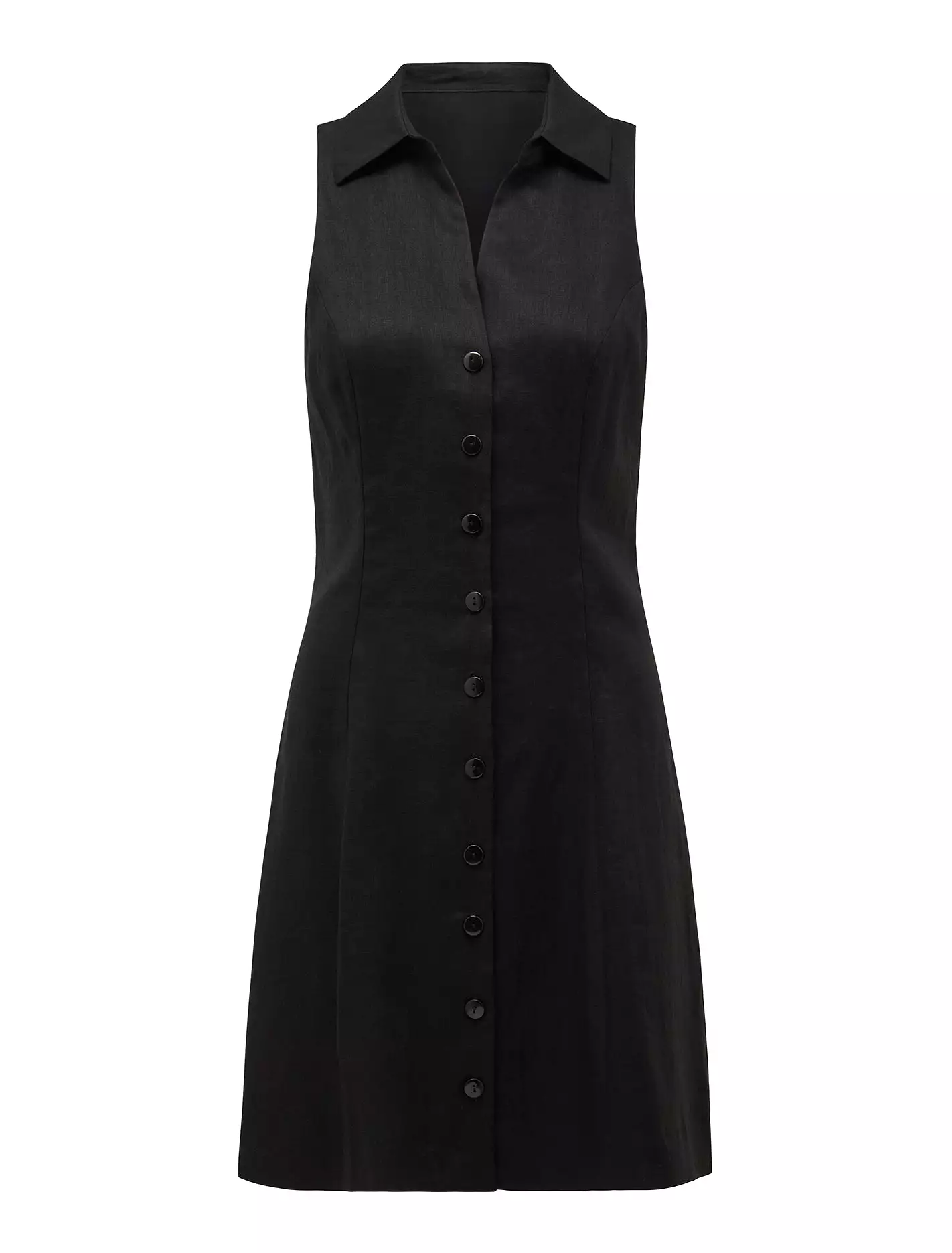 Aletta Button Front Mini Dress