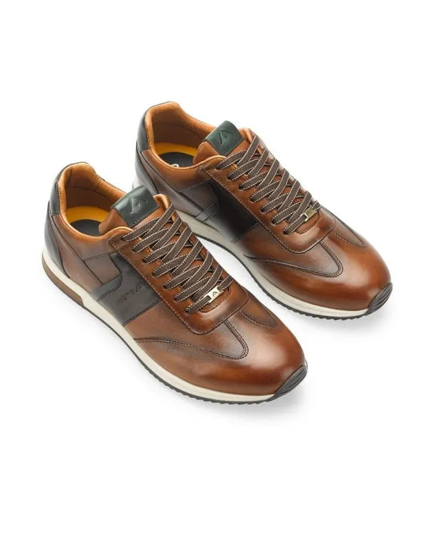 AMBITIOUS Ambitious SLOW Classic Sneaker - COGNAC