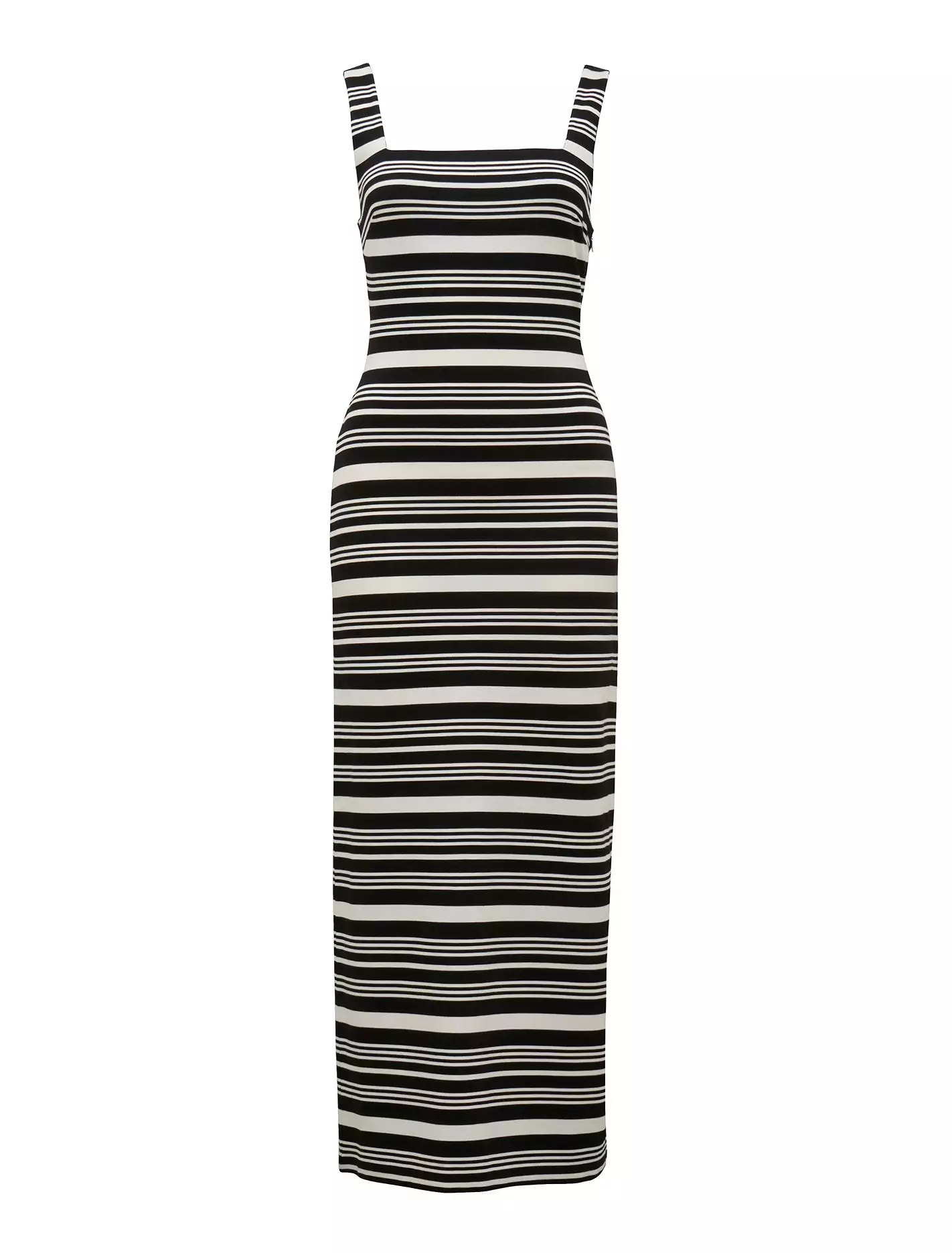 Beverly Square Neck Midi Dress