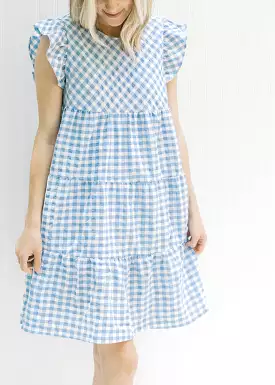 Blue Gingham Dress