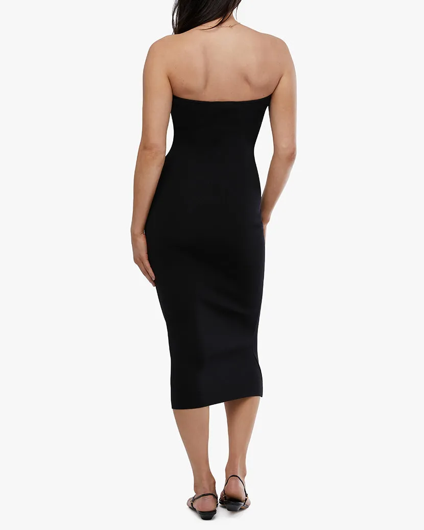 Bodycon Midi Dress | Black