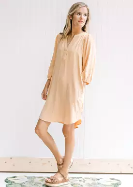 Buttery V-neck Dress