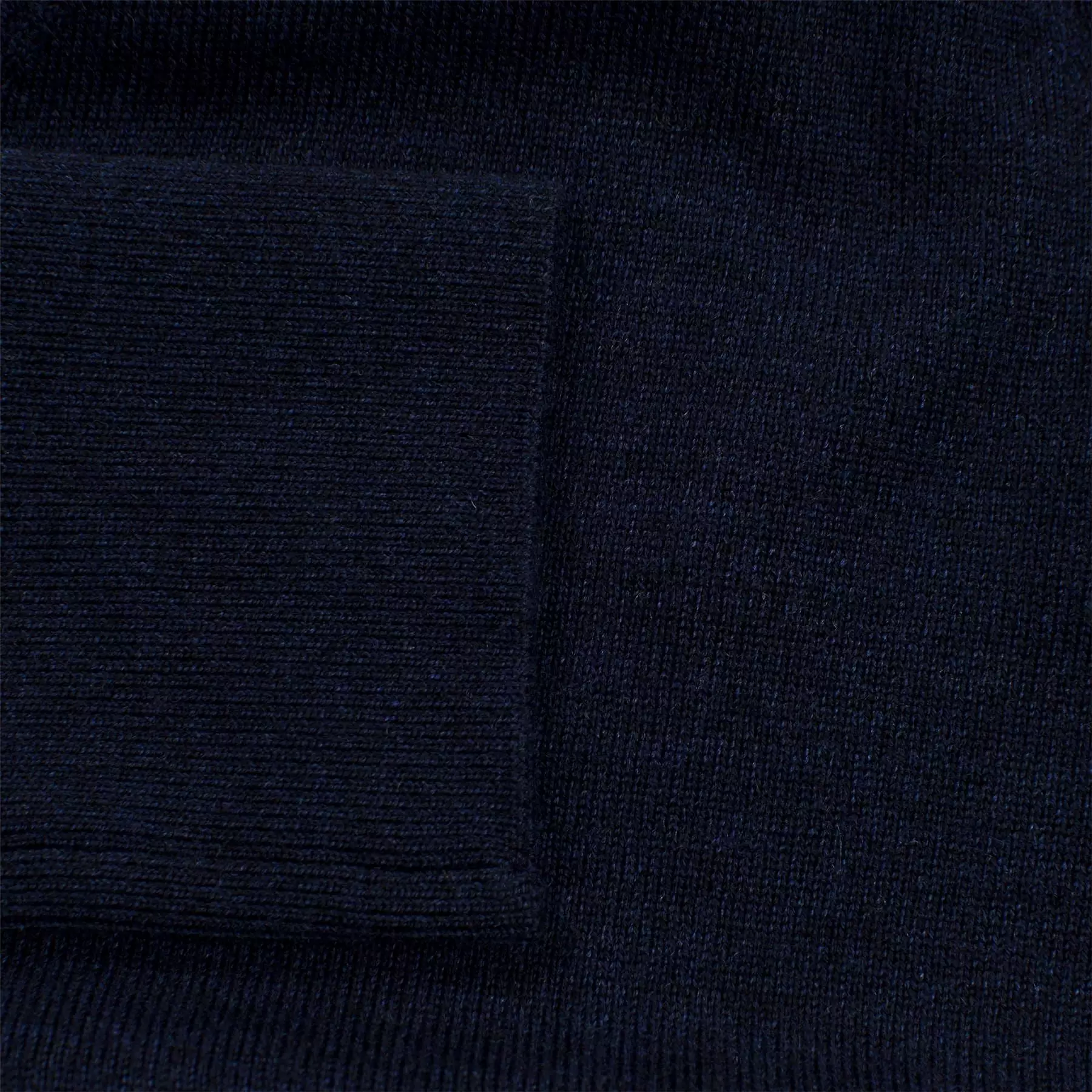 Carl Merino Sweater Navy Melange - 2024