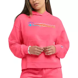 Champion Womens Fitness Logo Hoodie