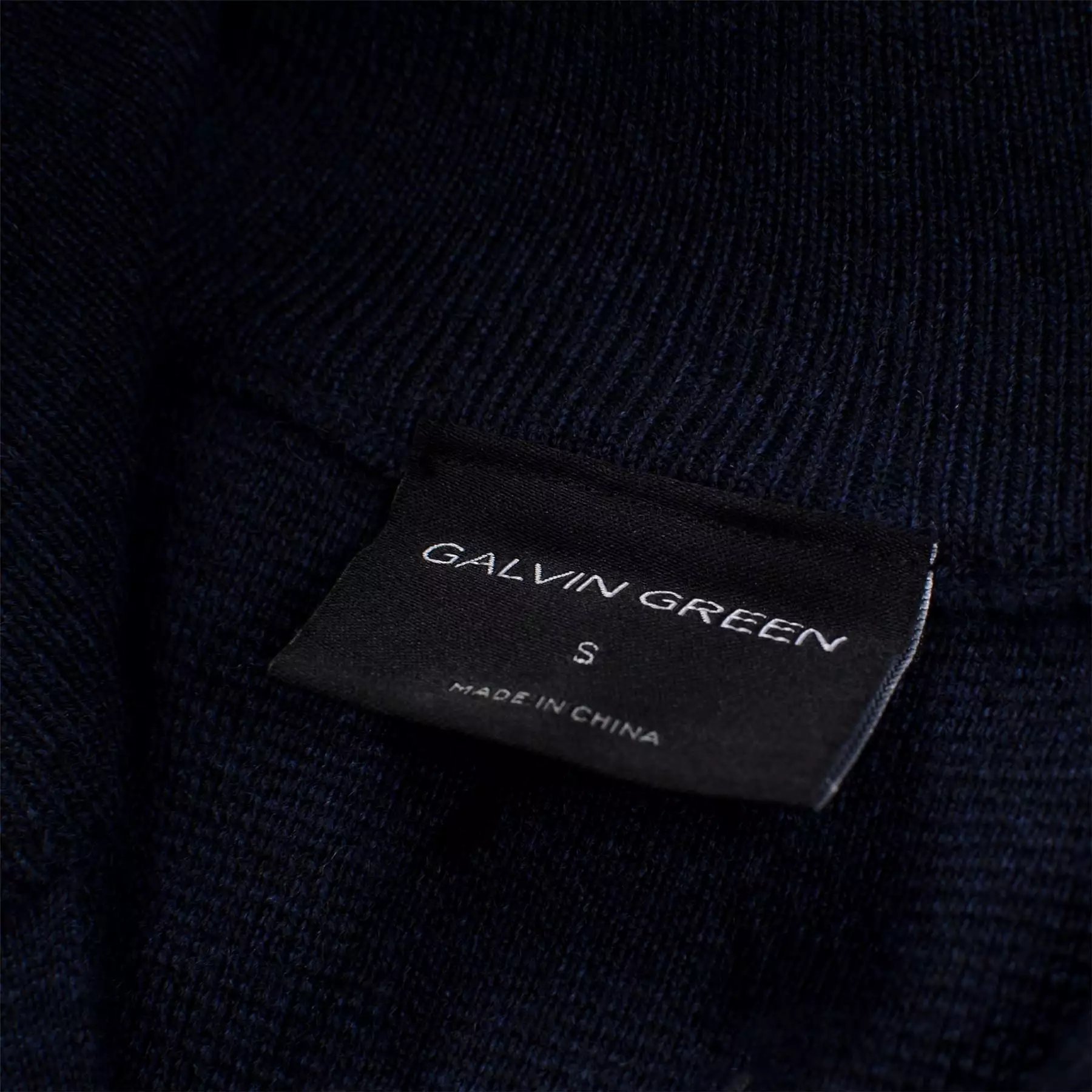 Chester Merino Sweater Navy Melange - 2024