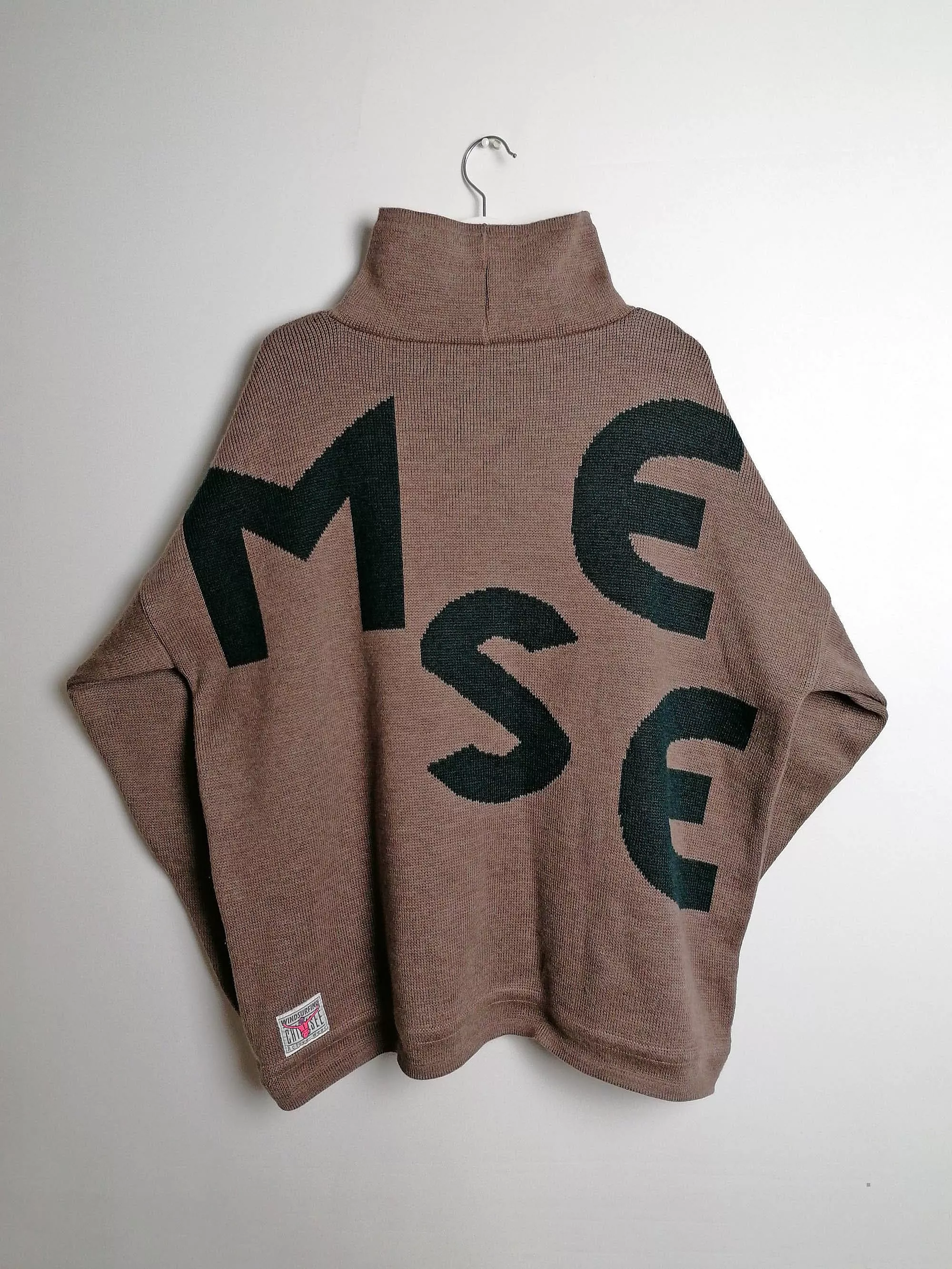 CHIEMSEE Oversized Retro Knit Sweater - size L-XL