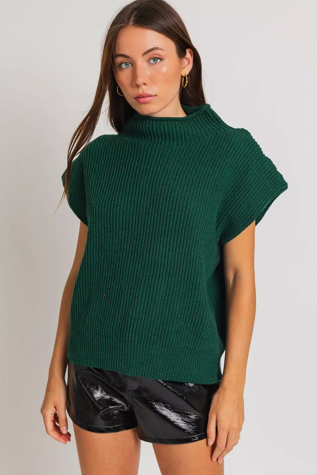 Chloe Sweater - Hunter Green