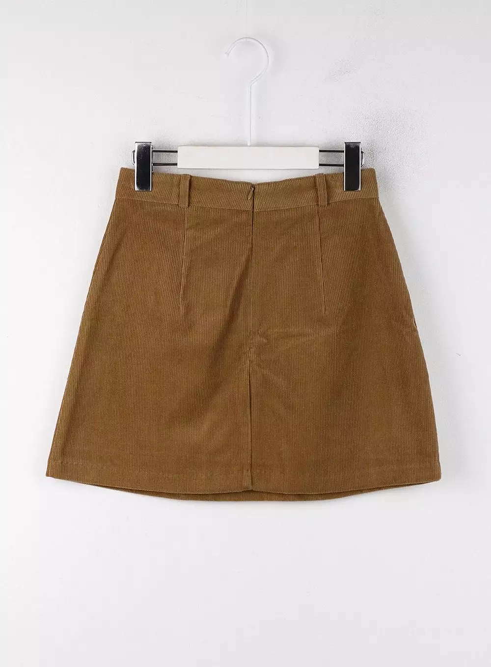 Corduroy Middle Waist Mini Skirt OJ405