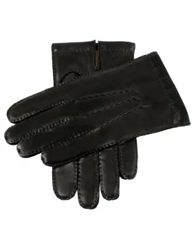 Dents Shaftesbury Black Leather Touch Tech Gloves