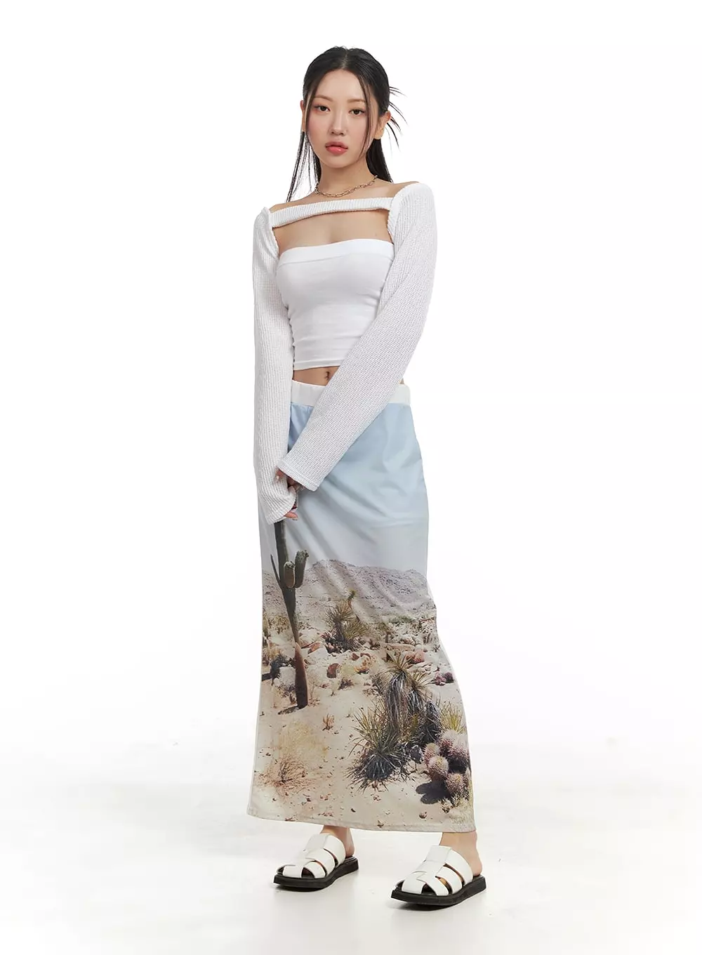 Desert Dream Maxi Skirt CA416