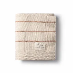 Domani Home Bande Baby Blanket Rose