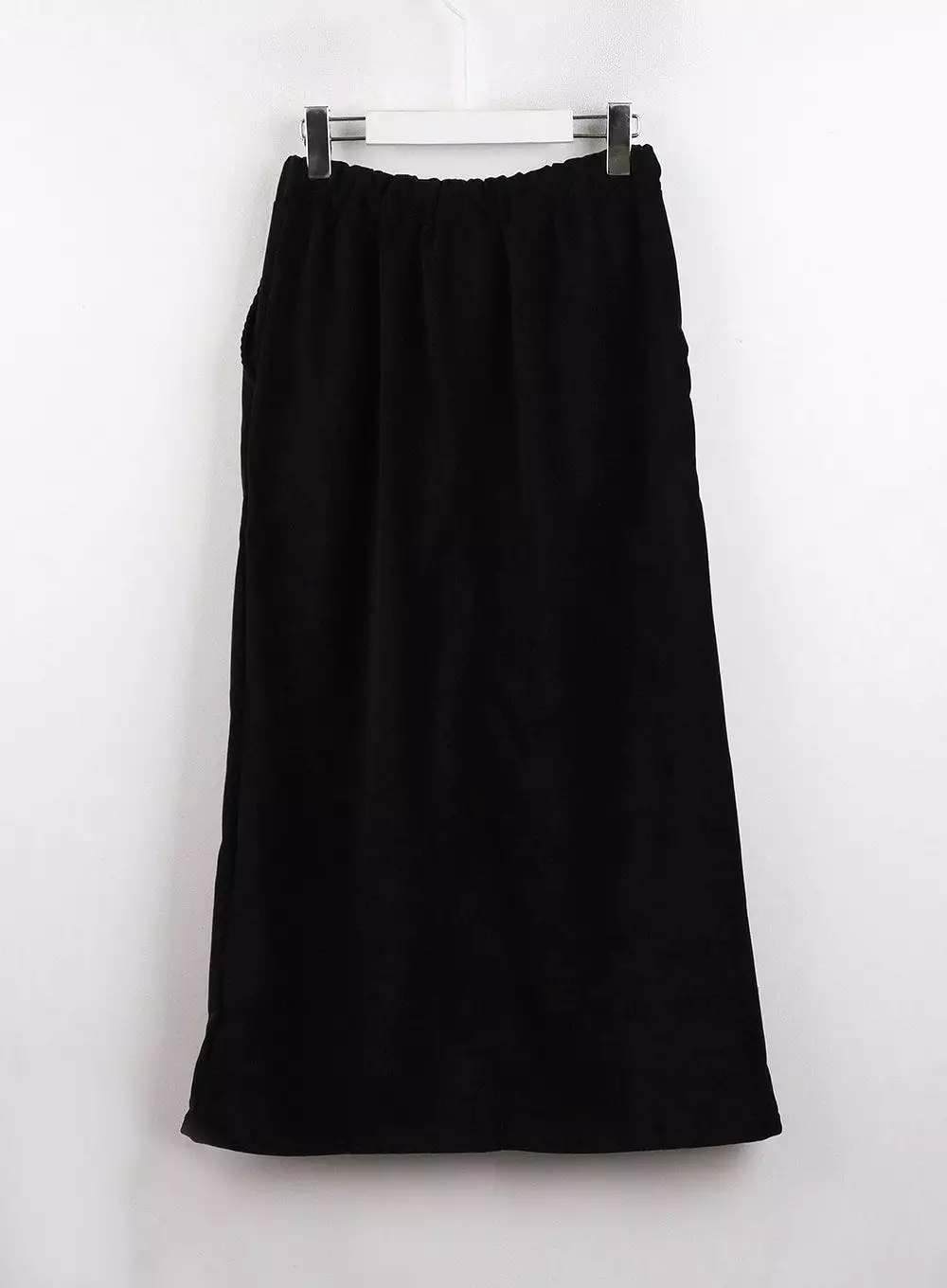 Drawstring Waist Maxi Skirt CJ417