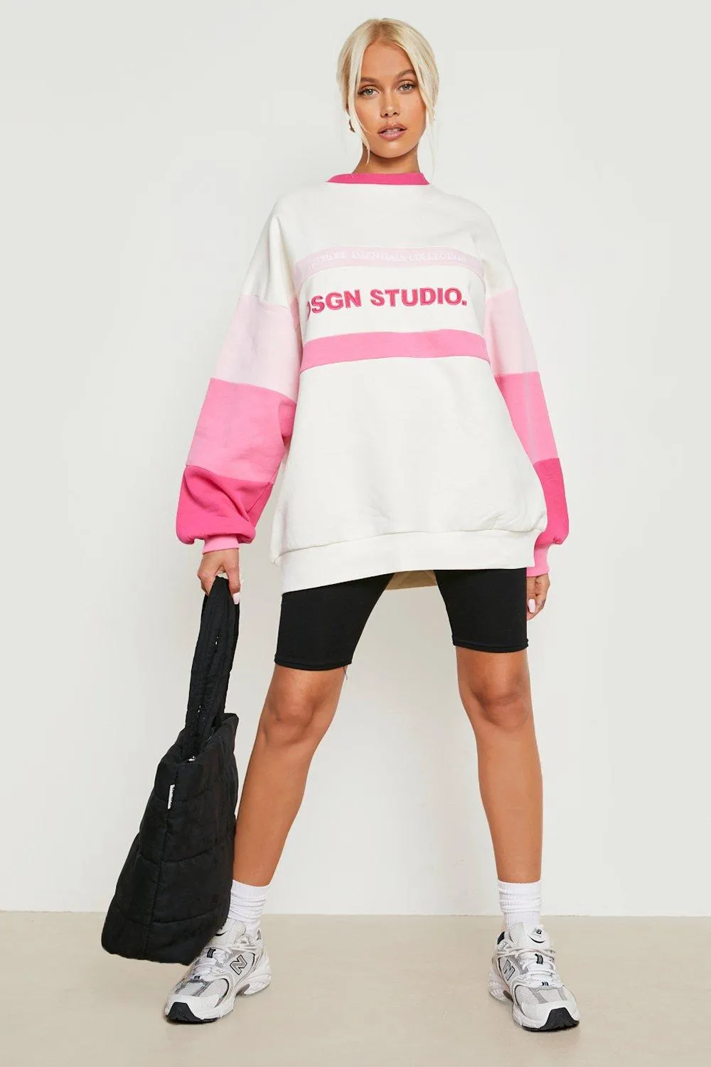 Dsgn Studio Color Block Sweater