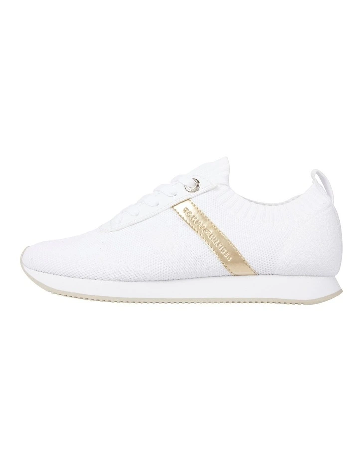 Essential Knit Runner Sneaker in White