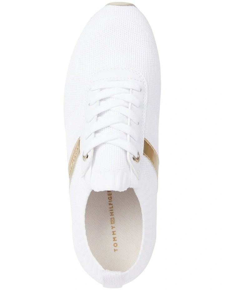 Essential Knit Runner Sneaker in White