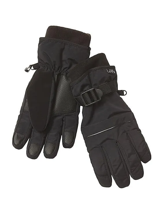 GAP Boys Black Warmest Tech Gloves