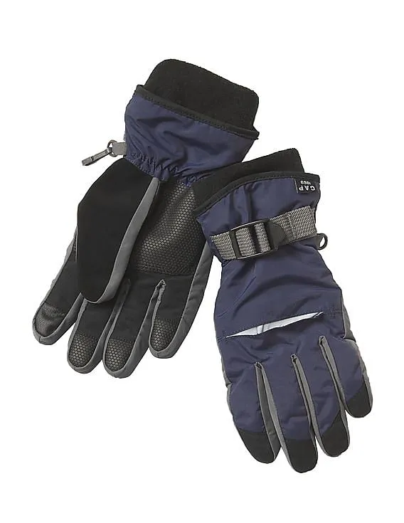 GAP Boys Blue Warmest Tech Gloves