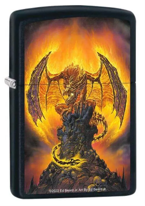 Harbinger of Fire Zippo Lighter