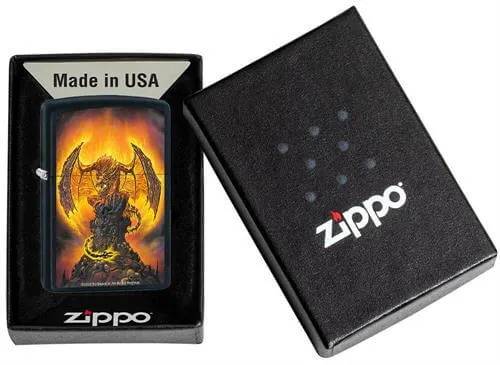 Harbinger of Fire Zippo Lighter