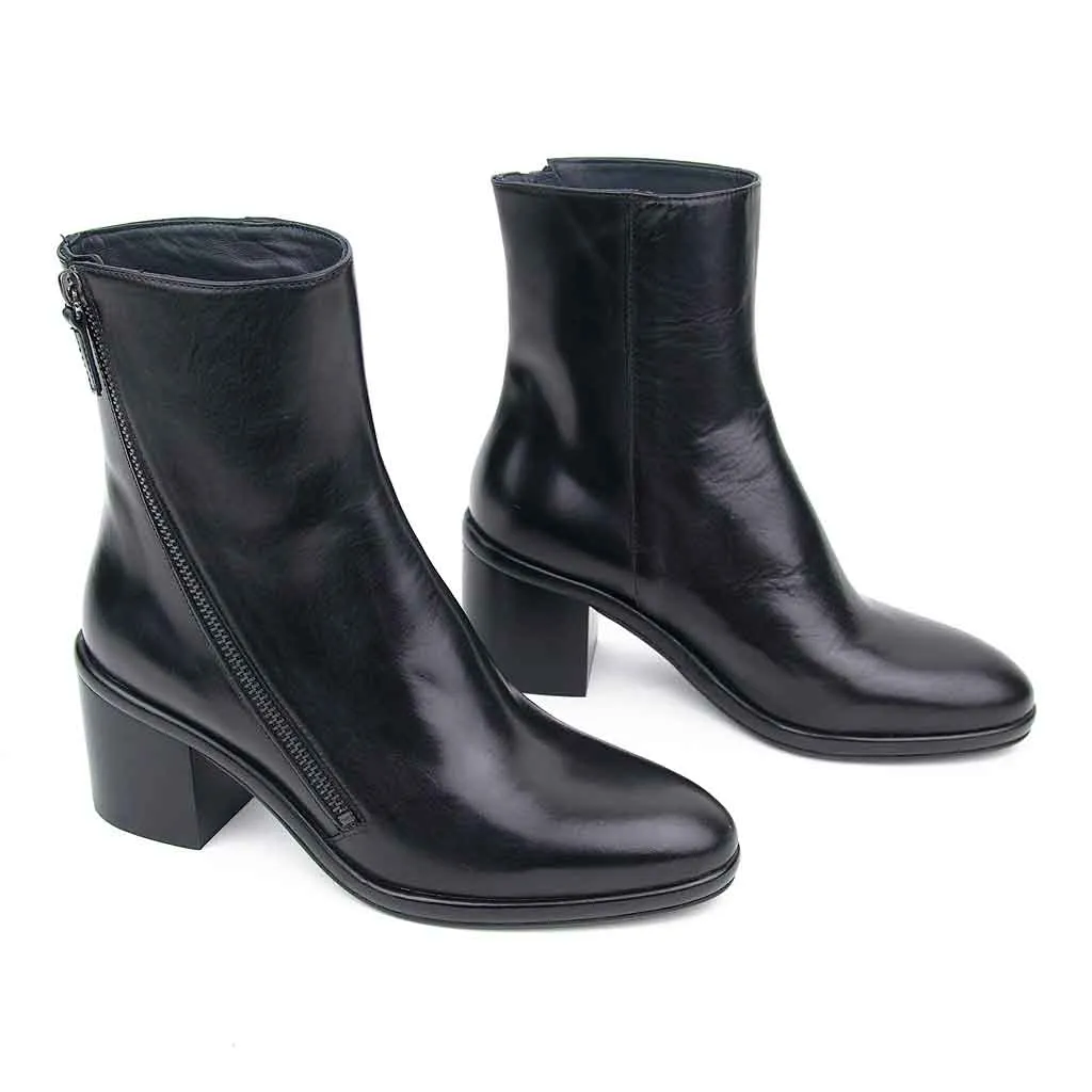 Homers Malek Heeled Boot - Black