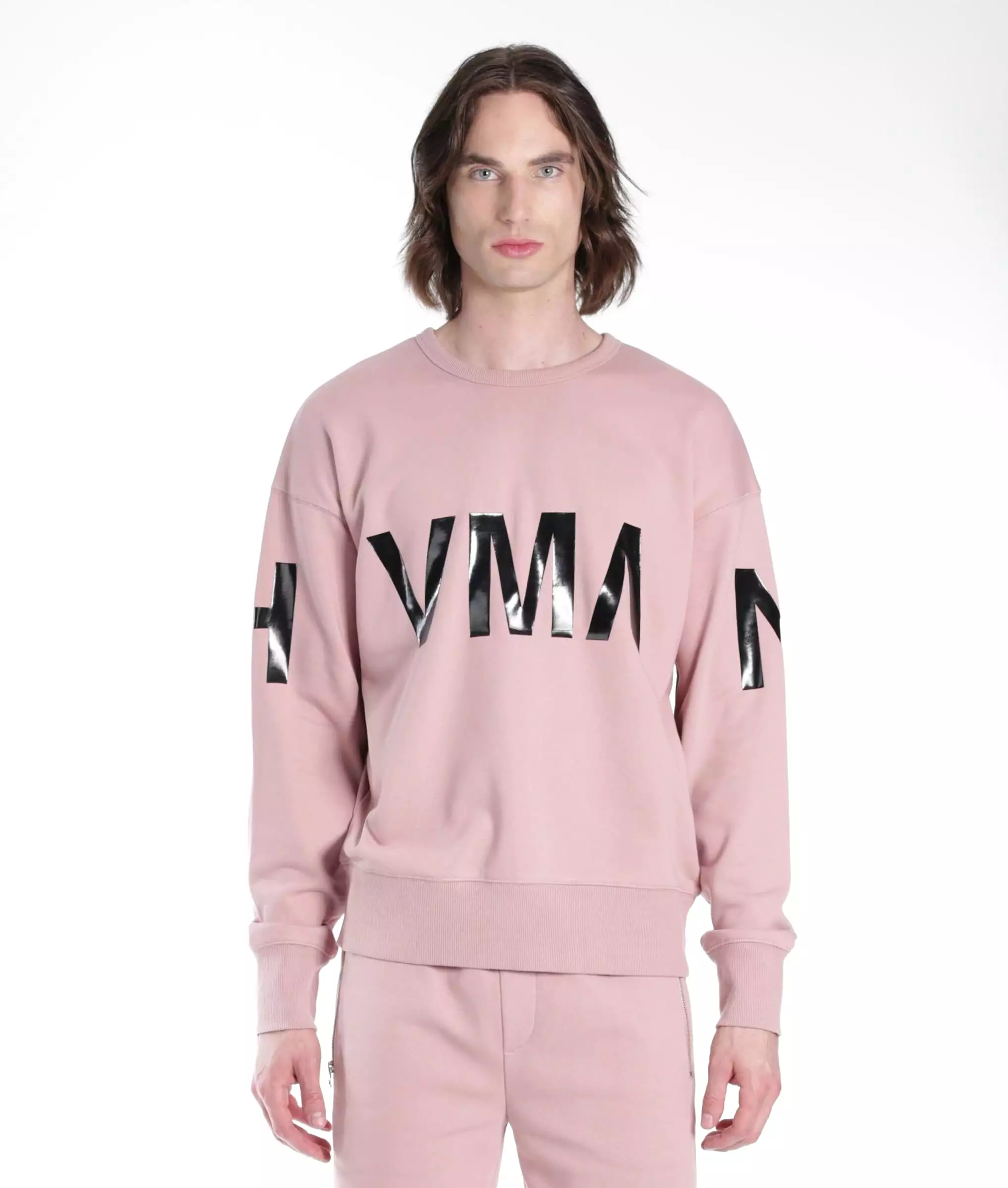 HVMAN Crew Sweatshirt (Dusty Pink) /C5