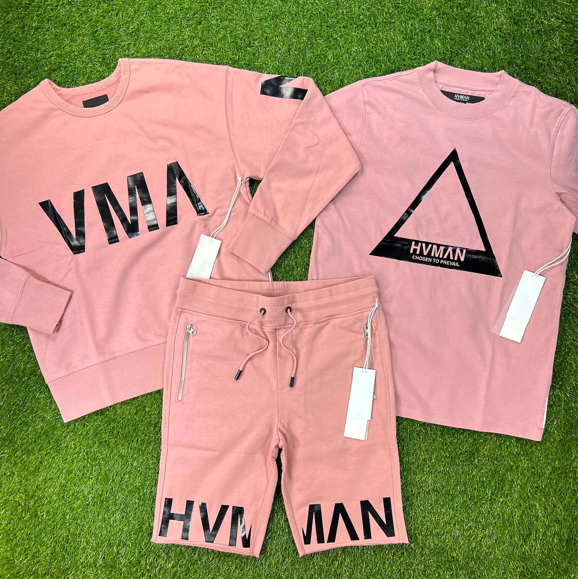 HVMAN Crew Sweatshirt (Dusty Pink) /C5