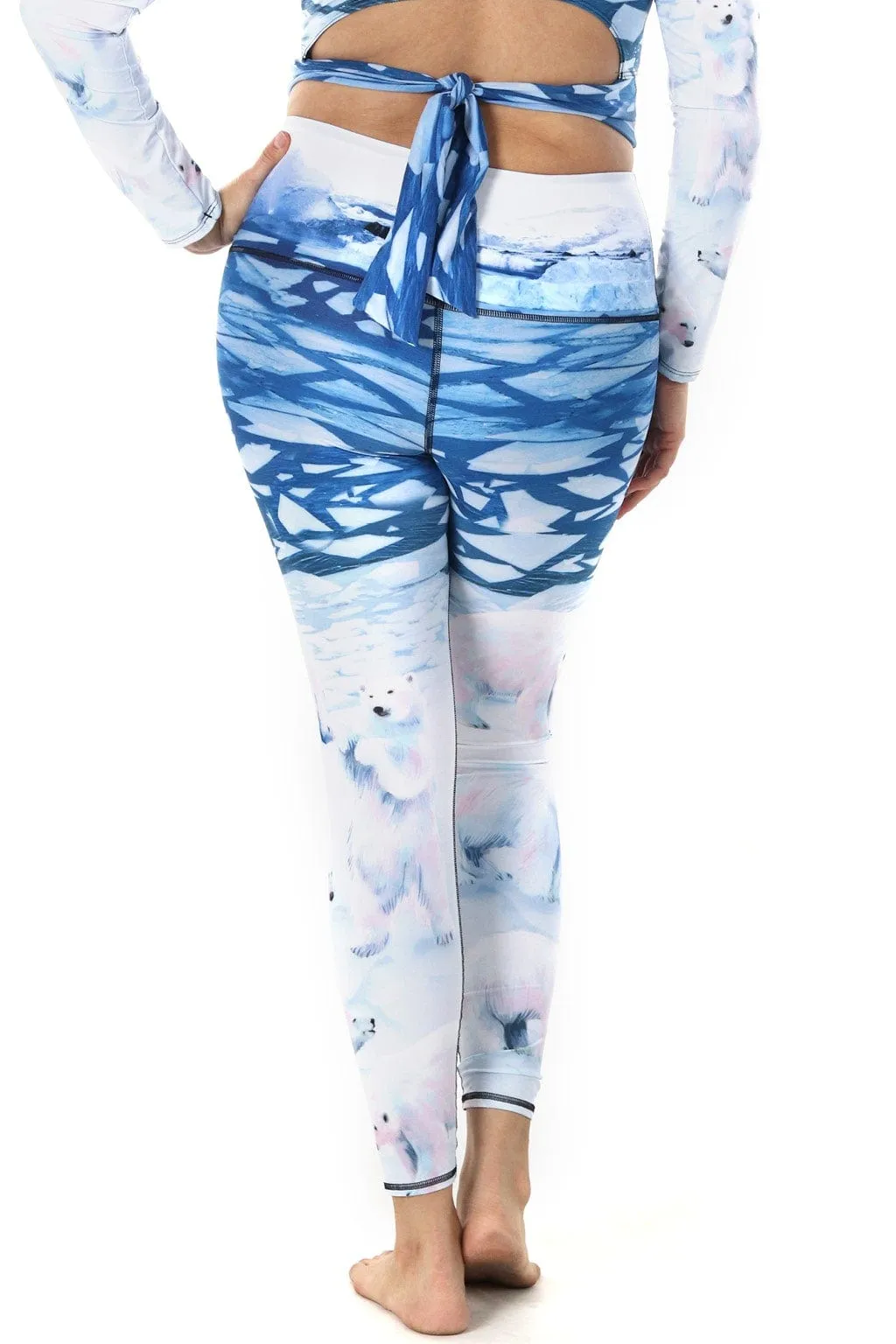 Ice Breaker Printed Yoga Leggings