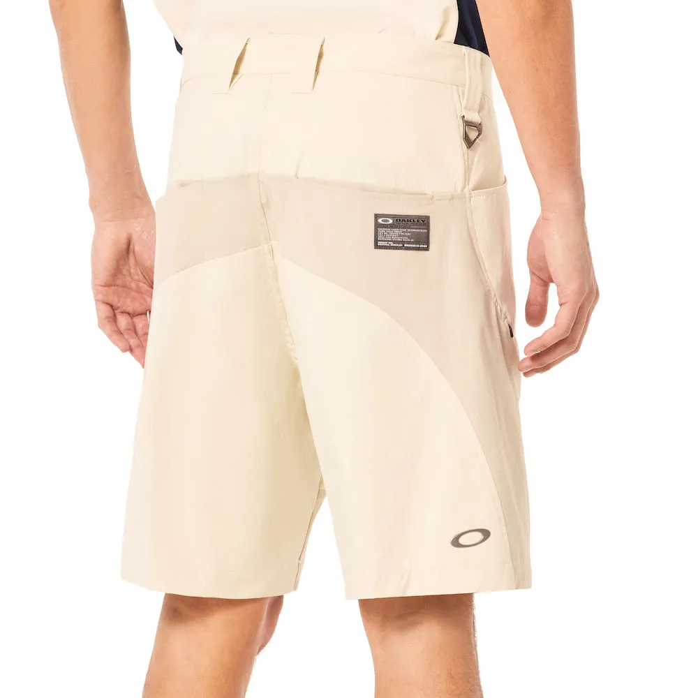 ICON SHAPE WIDE SHORTS CREAM / NAVY