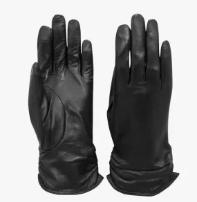 ILI NEW YORK LEATHER FLEECE LINED TECH GLOVES