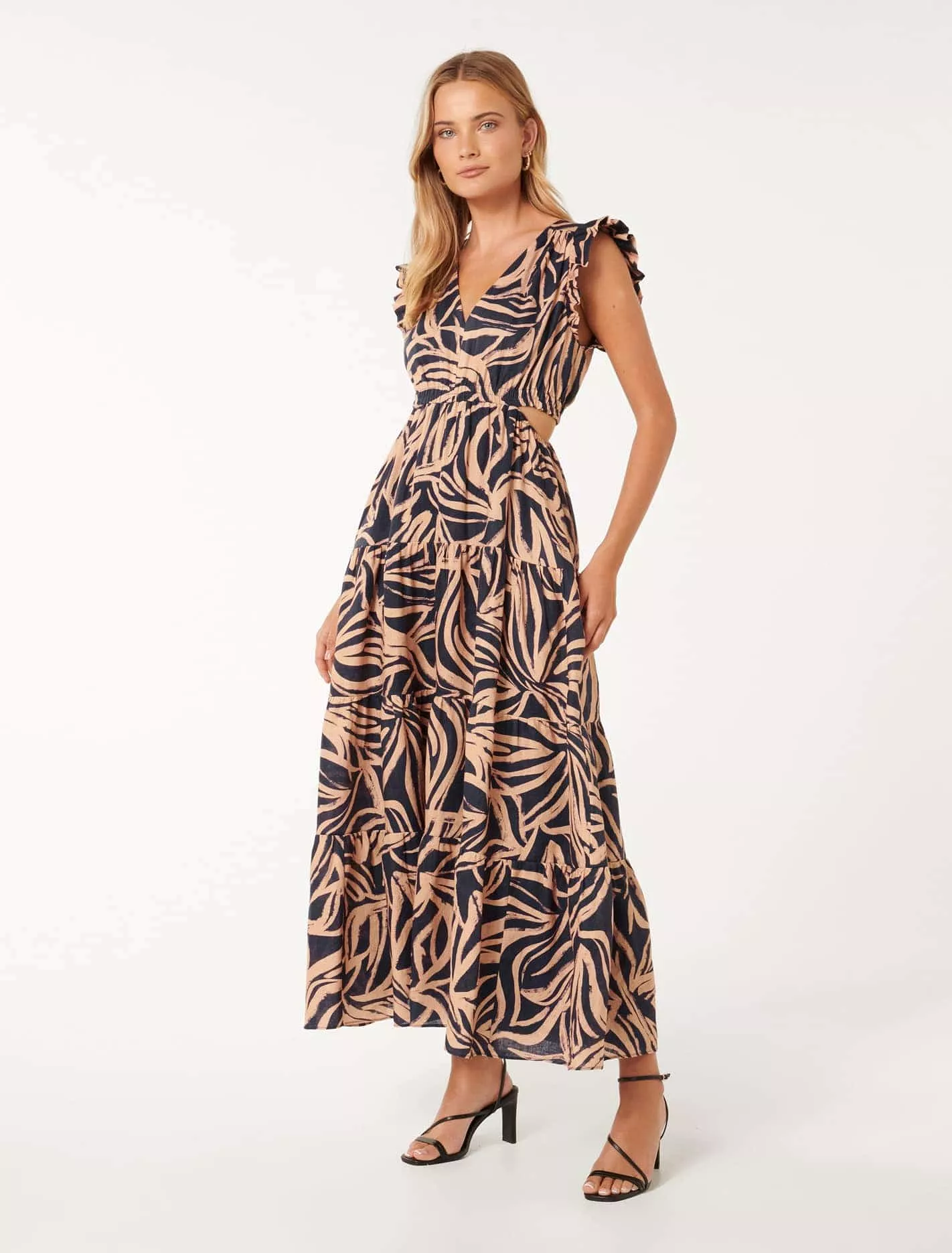 Isabel Waist Cutout Maxi Dress