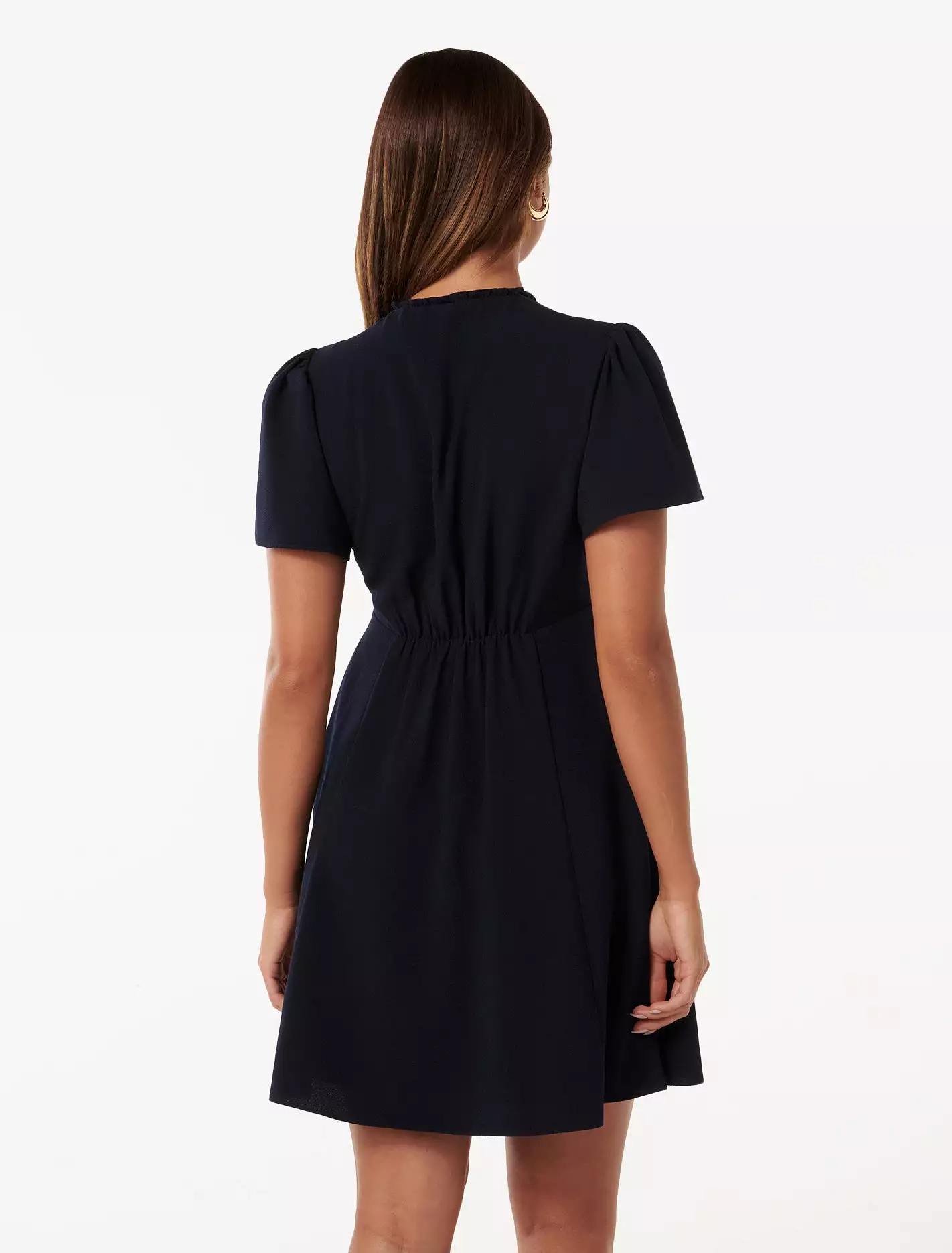 Kerrie Zip Detail Mini Dress