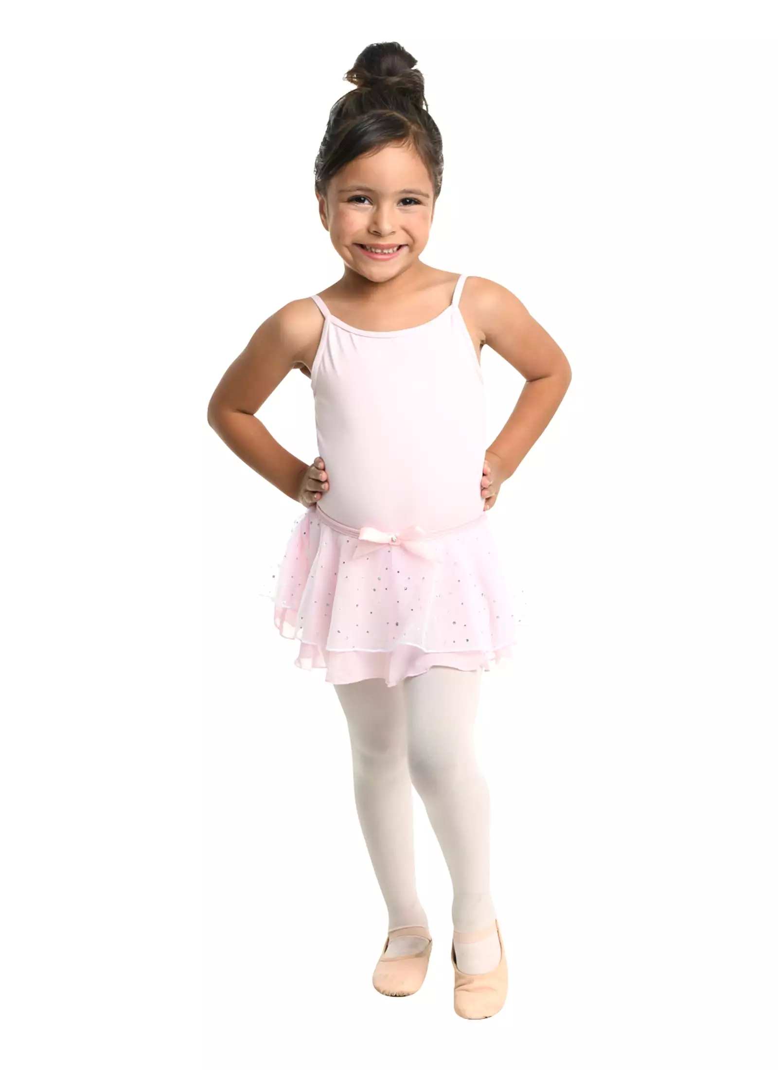 Kids Crystal Sparkle Dance Skirt