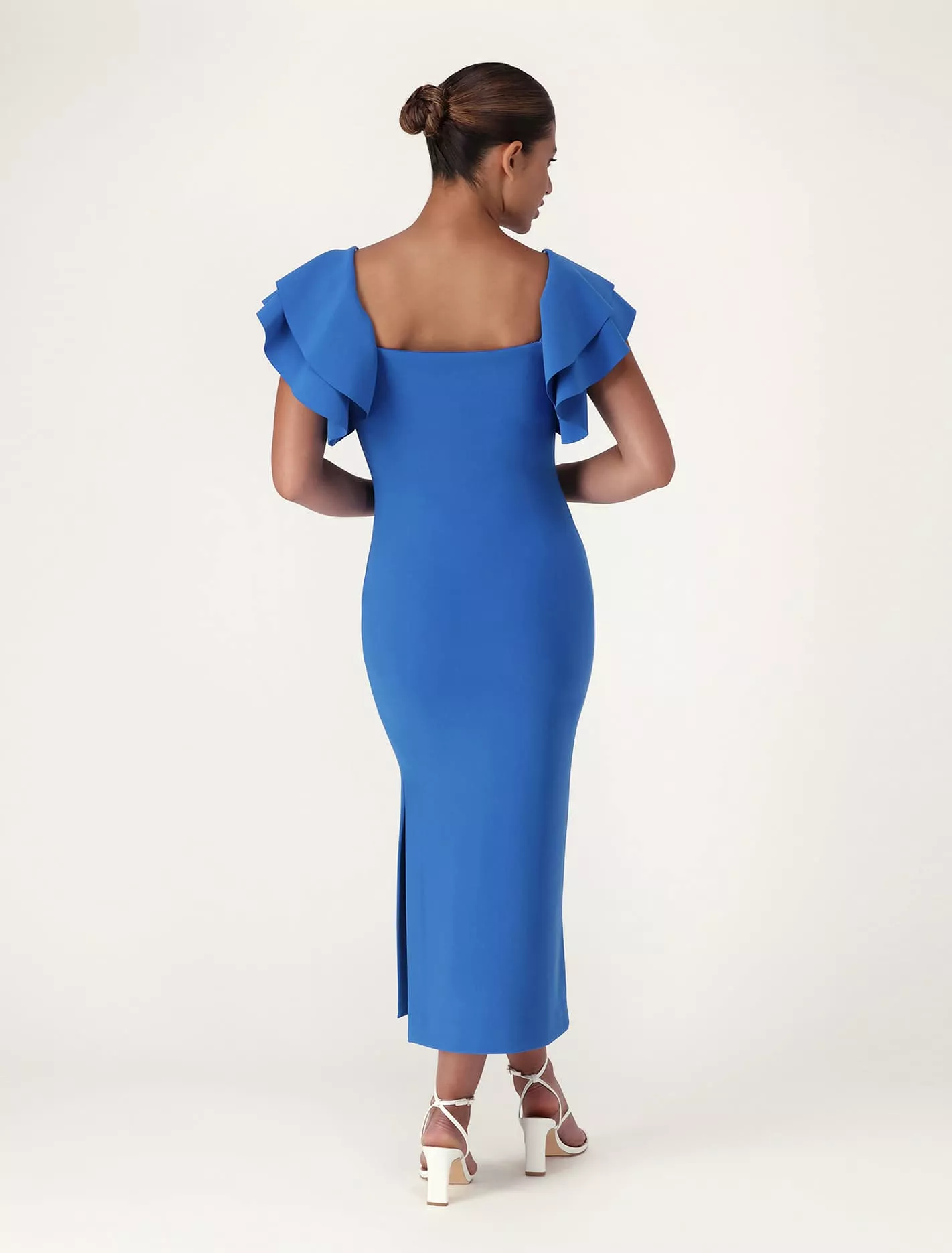 Kiki Frill Sleeve Bodycon Dress