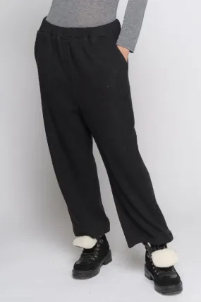 Knit Raw Patch Sweatpant