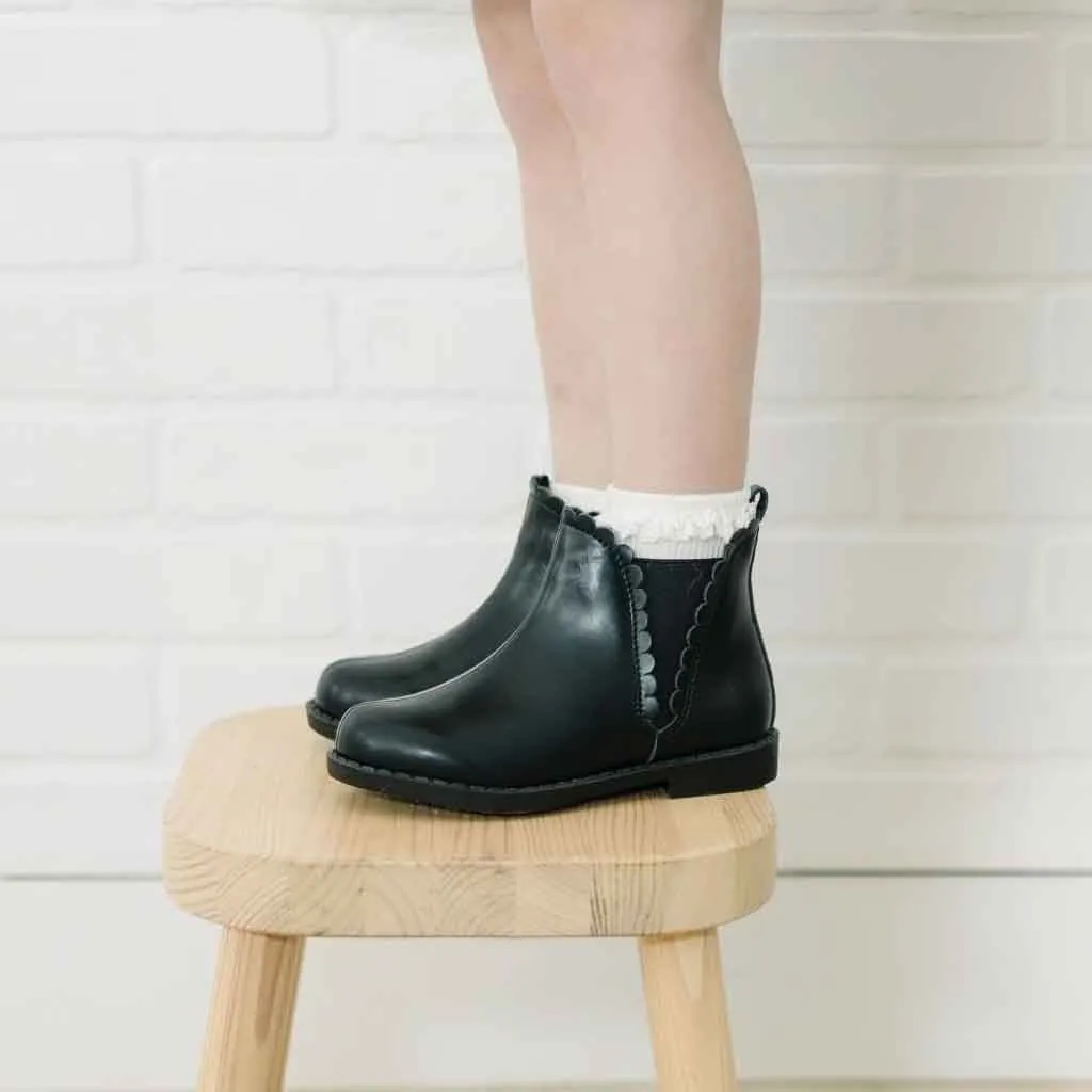 L'amour Nicola Chelsea Boot (8-12) - Black