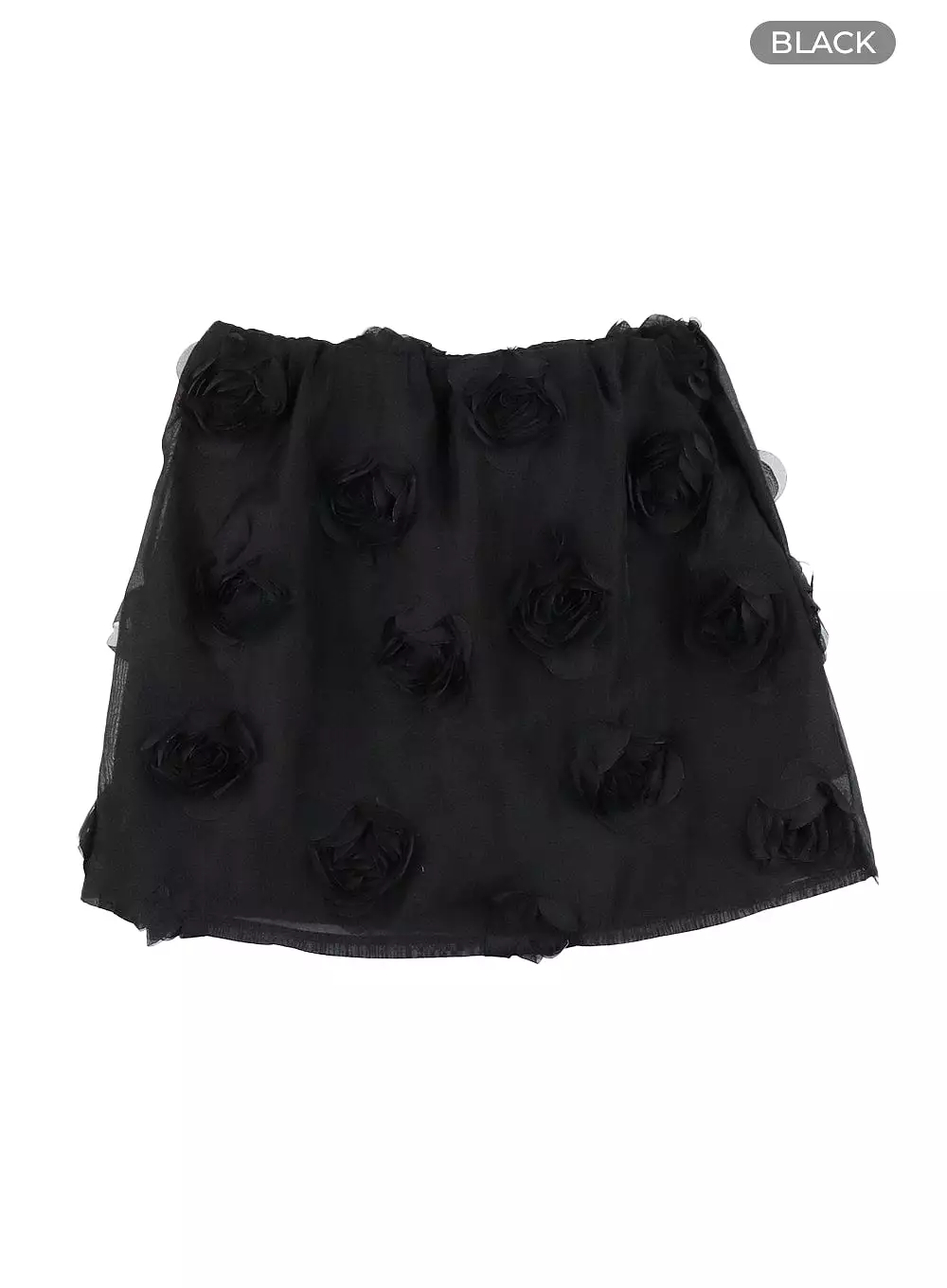 Layered Floral Mini Skirt OM428