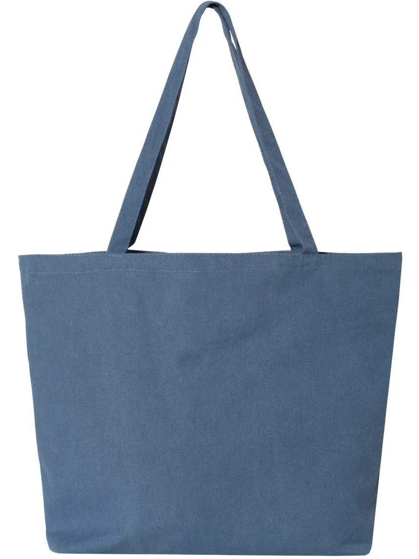 Liberty Bags Pigment-Dyed Premium Canvas Tote