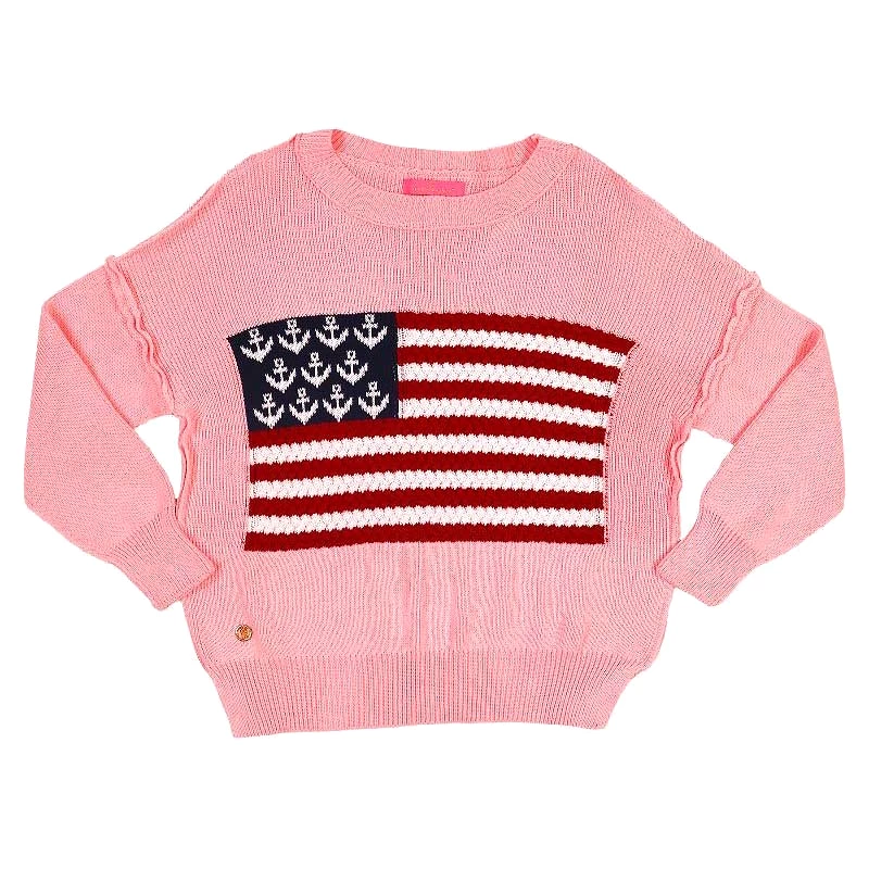 Lightweight Anchor Flag Sweater