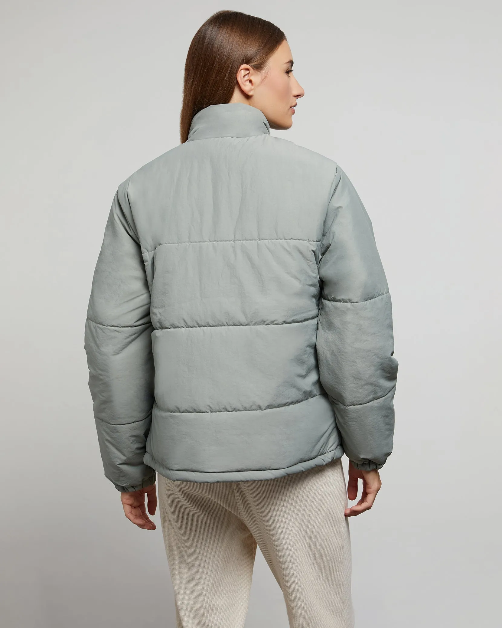 Lightweight Puffer Jacket | Sage