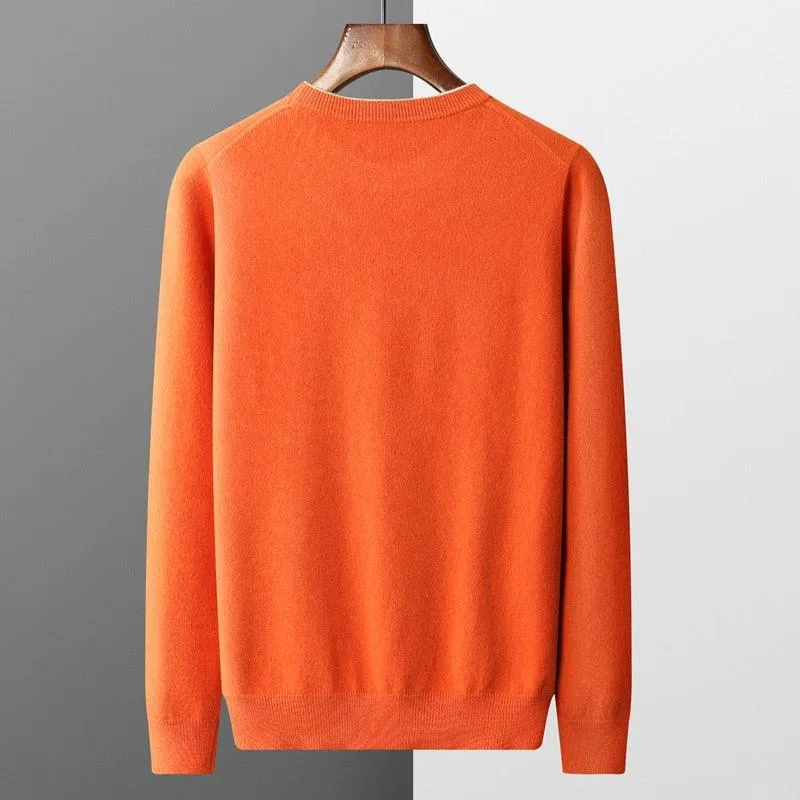 Men's Crew Neck Pullover Sweater