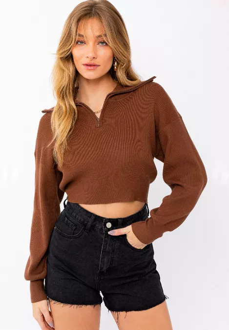 Micheala Crop Sweater