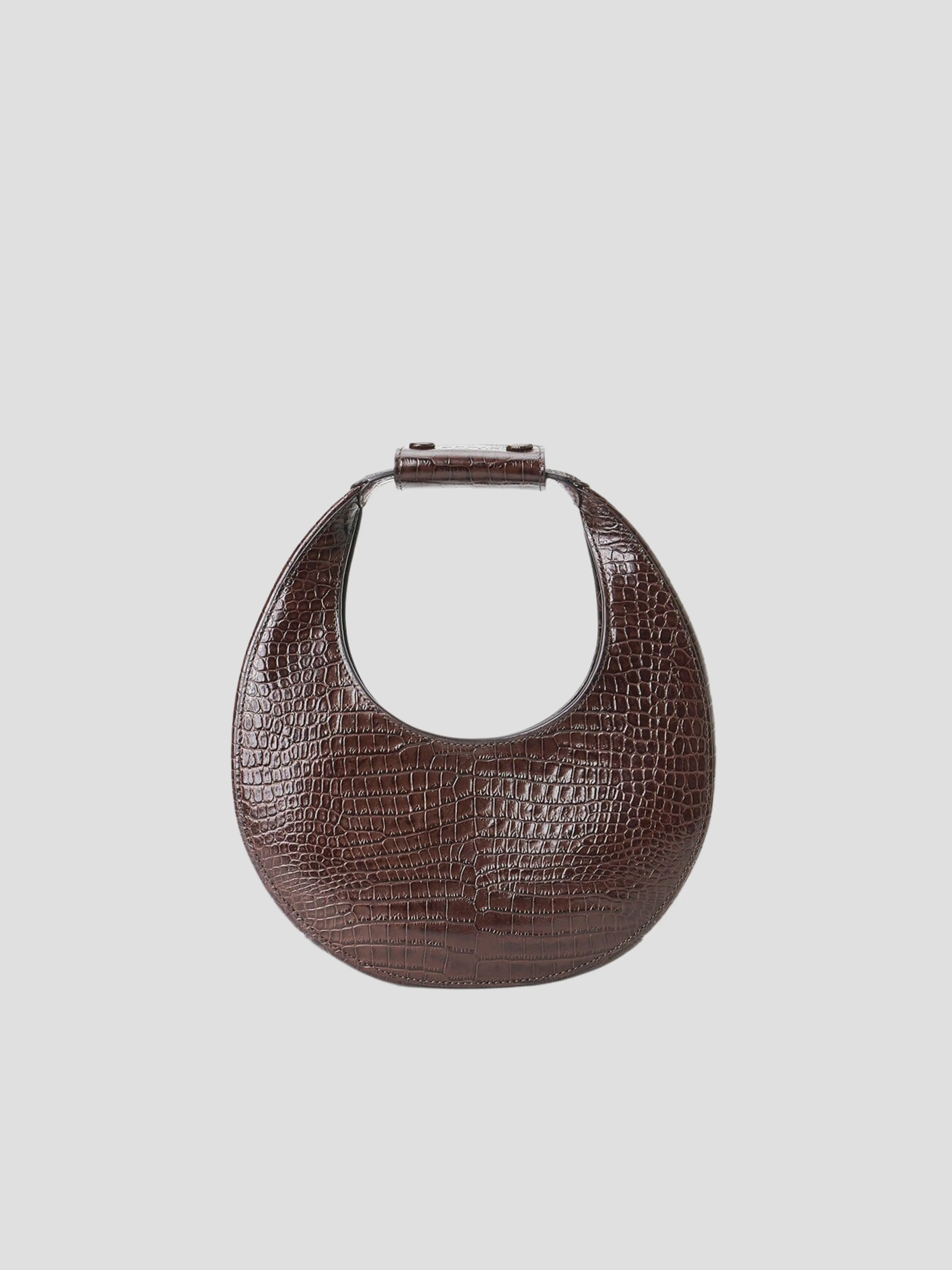 Mini Moon Bag in Brown