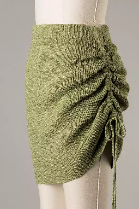 Moss Sweater Skirt