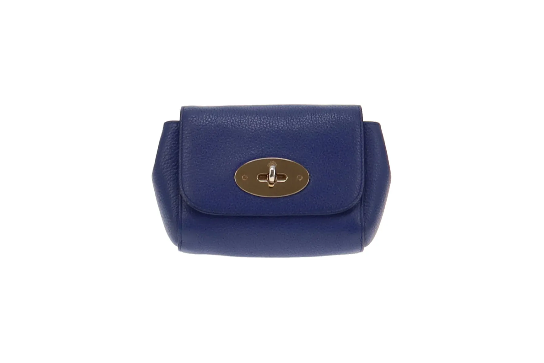 Mulberry Indigo Blue Leather Mini Lily