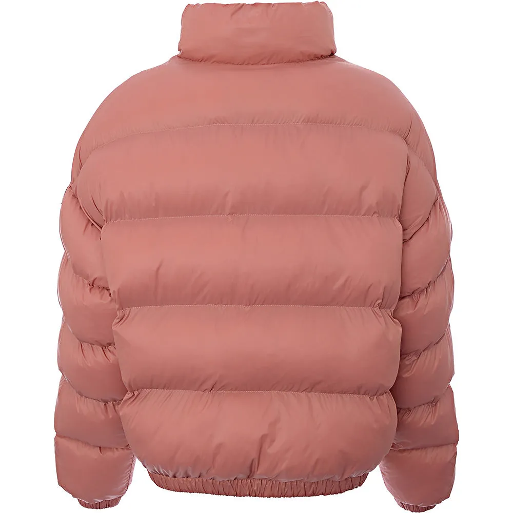 Napapijri Womens Box Cropped Puffer Jacket in Pink