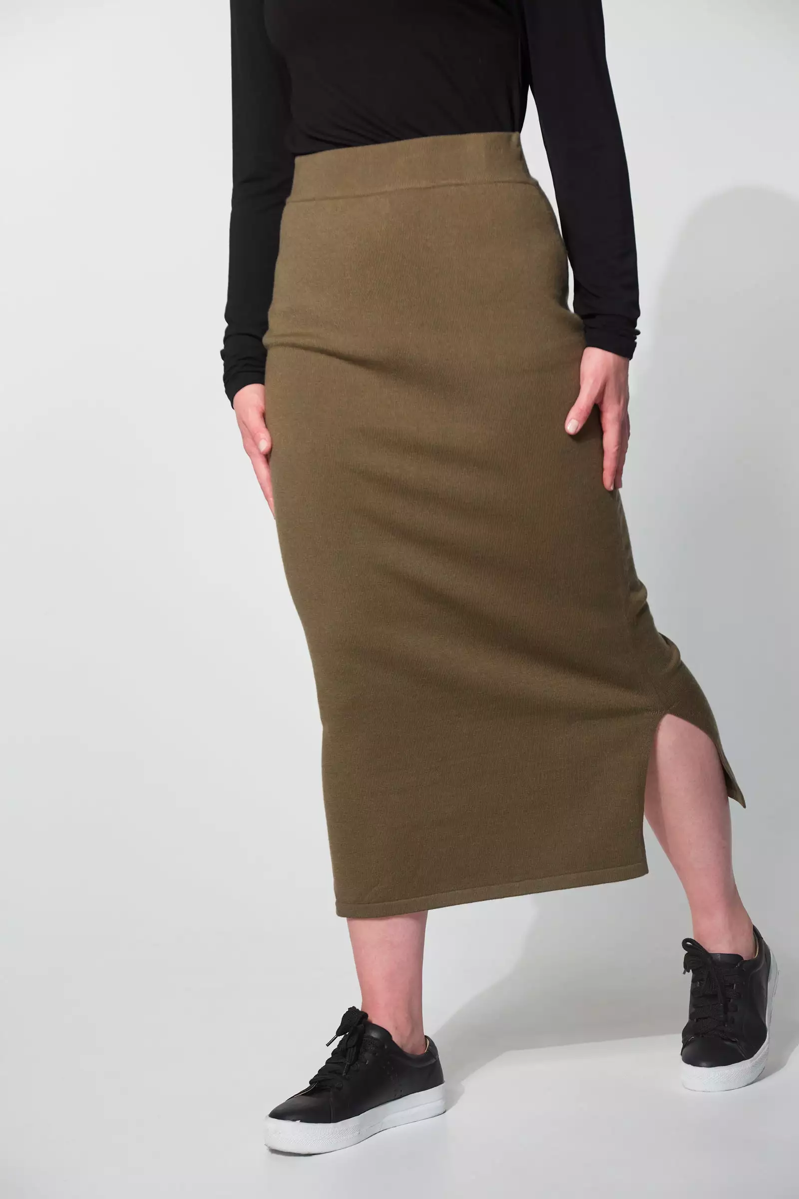 Nikolai Knit Skirt -  Fern Green