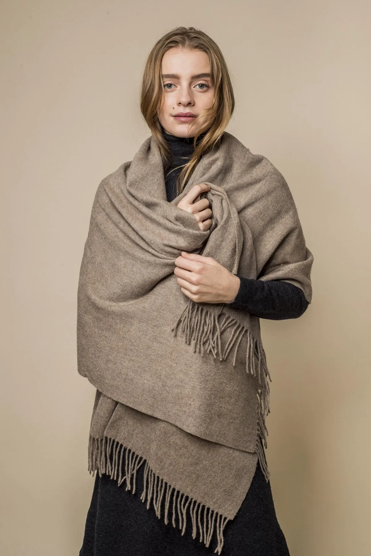 Oversized Wool Scarf