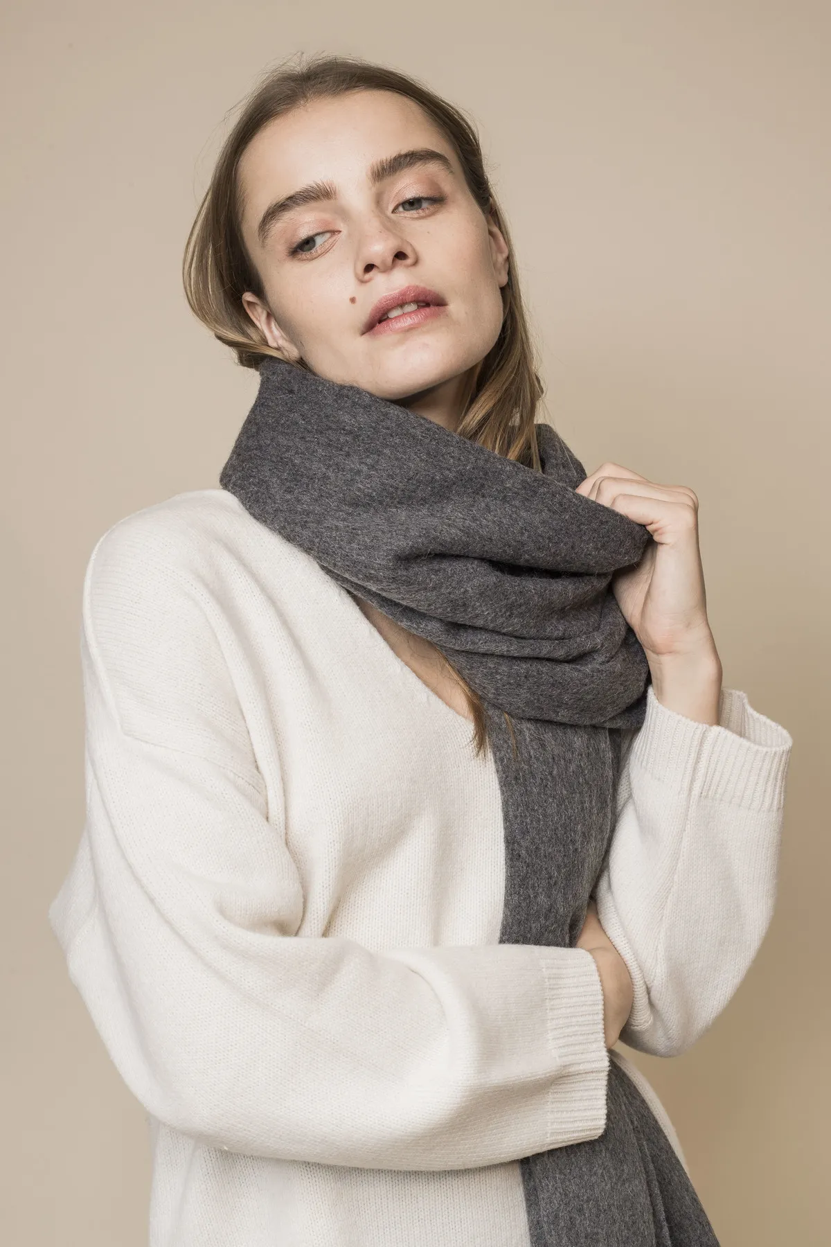 Oversized Wool Scarf