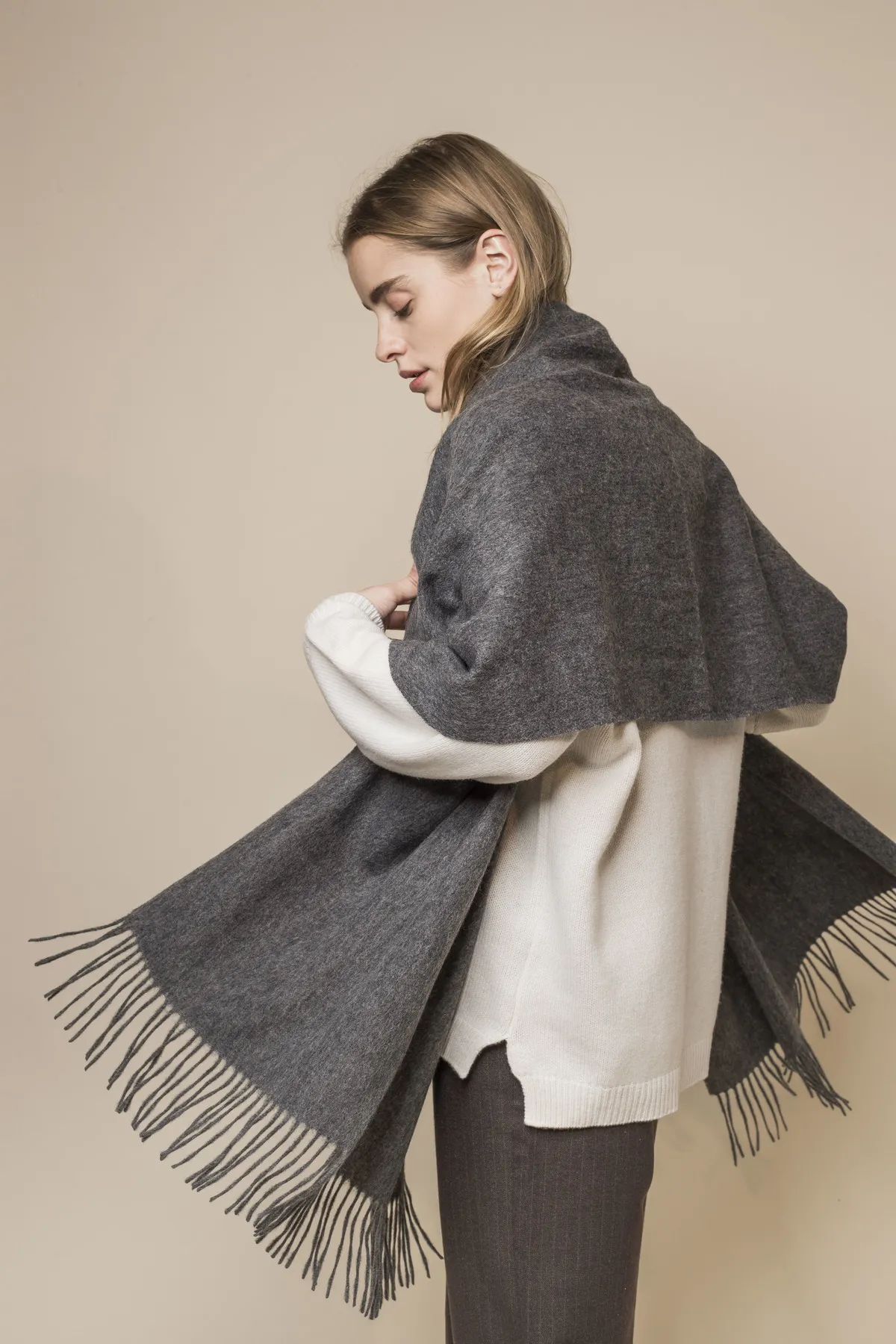 Oversized Wool Scarf